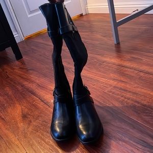 Black rampage boots women's size 6.5